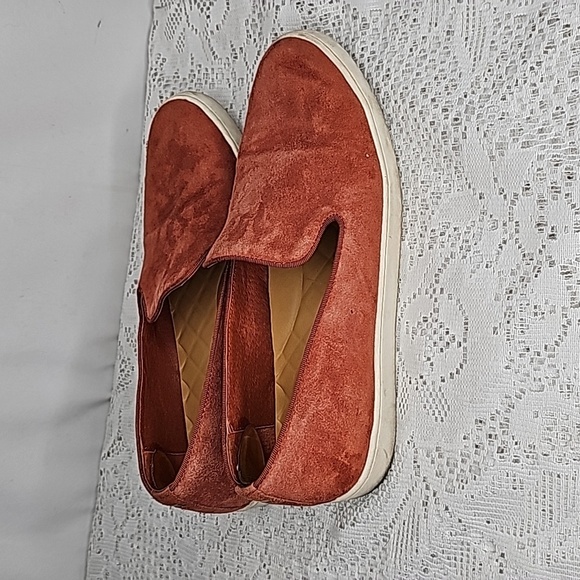 Birdies Swift leather burnt orange slip on loafer flats shoes sz 8 - Picture 5 of 11